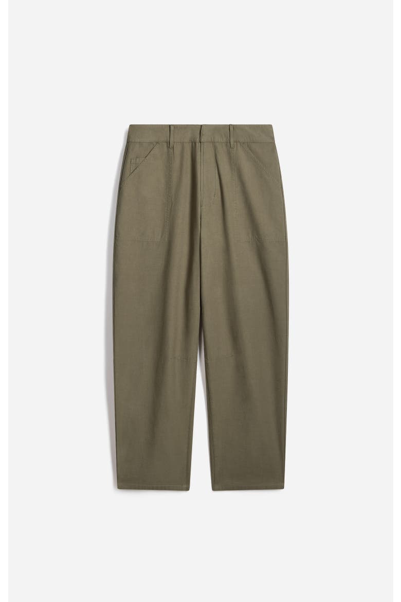 Cargo Wide Leg Trousers, Alternate, color, Vegetal