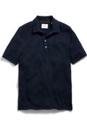 Billy Reid Diamond Stitch Polo Sweater