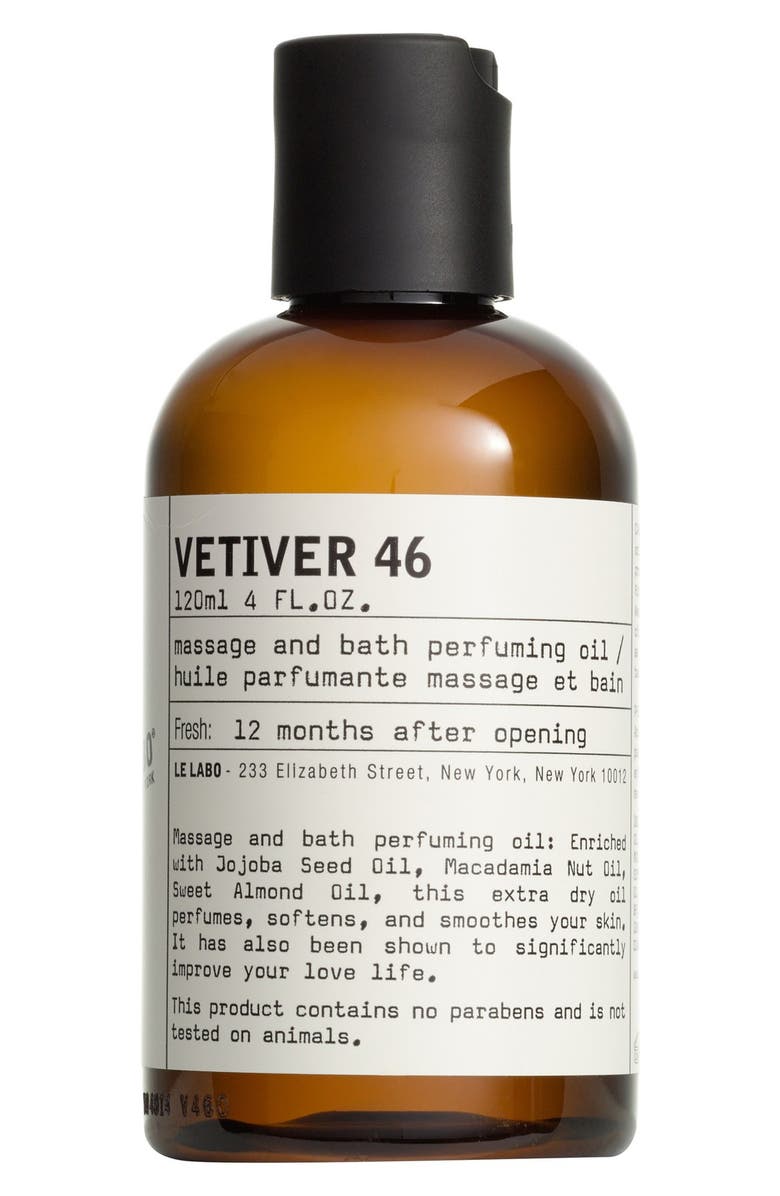 Le Labo 'Vetiver 46' Body Oil, Main, color, 