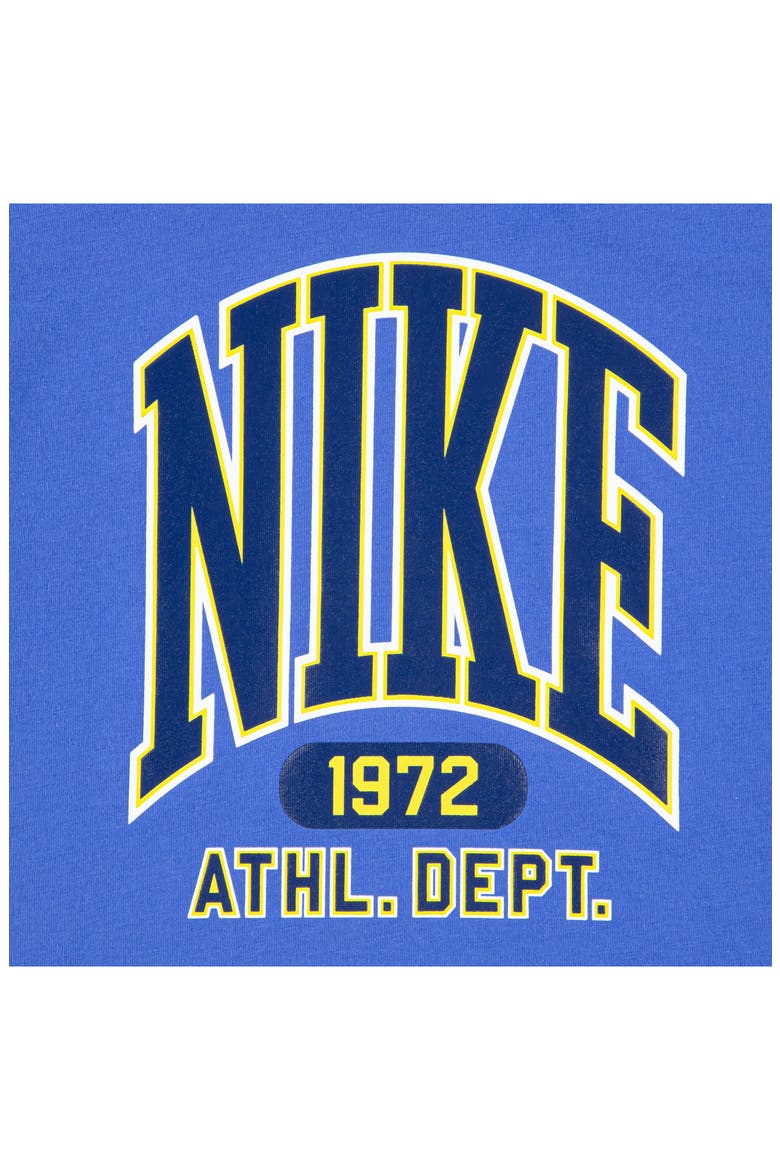 Kids' Giant Varsity Logo Graphic T-Shirt, Alternate, color, COMET BLUE