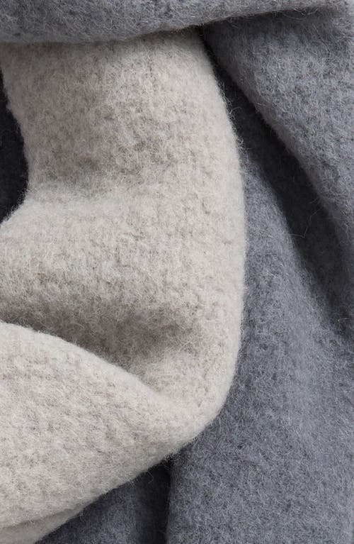 Jacquemus L'écharpe Moisson Alpaca Blend Fringe Scarf In Gray