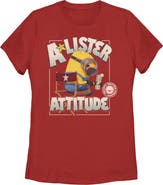 Minions & Monsters Junior's Minions & Monsters A Star Lister Attitude Graphic T-Shirt