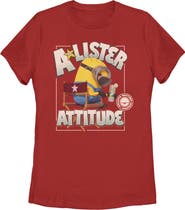 Minions & Monsters Junior's Minions & Monsters A Star Lister Attitude Graphic T-Shirt