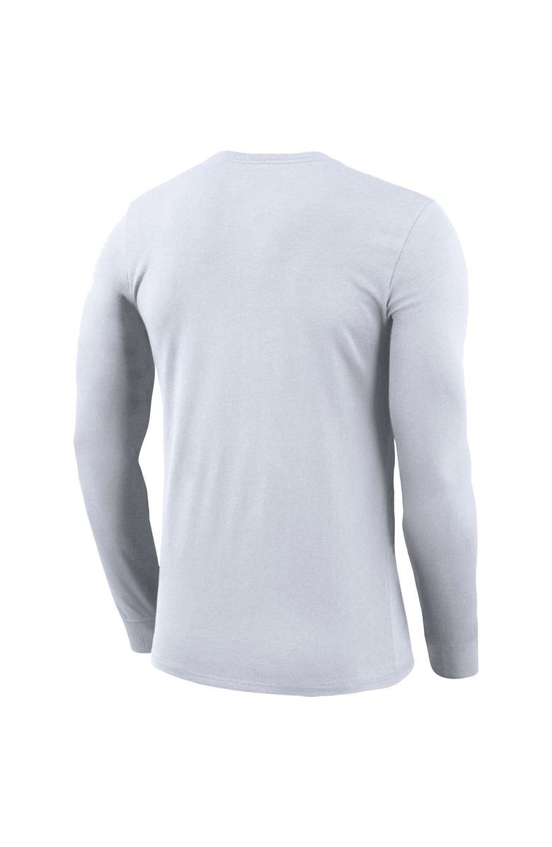 NIKE X LEBRON JAMES Men's Nike x LeBron James White Florida A&M Rattlers Collection Legend Performance Long Sleeve T-Shirt, Alternate, color, 