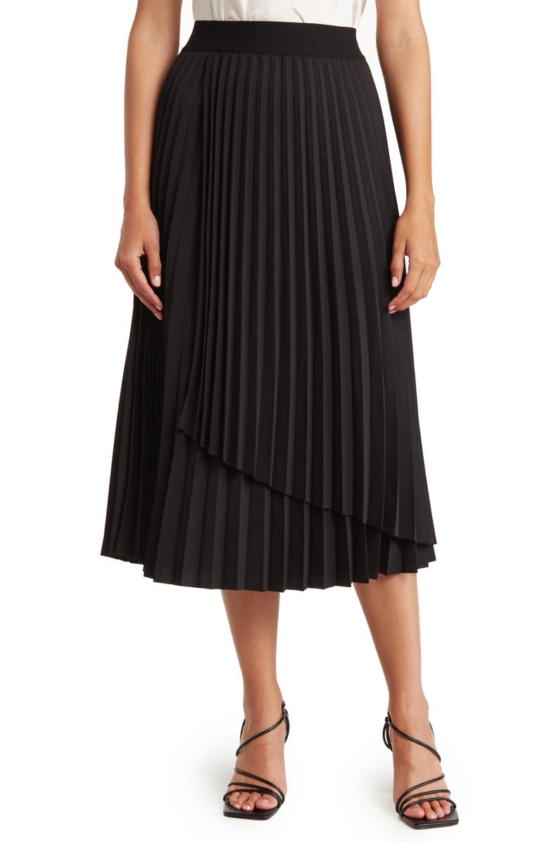 DR2 by Daniel Rainn Pleated Tiered Skirt, Main, color, 