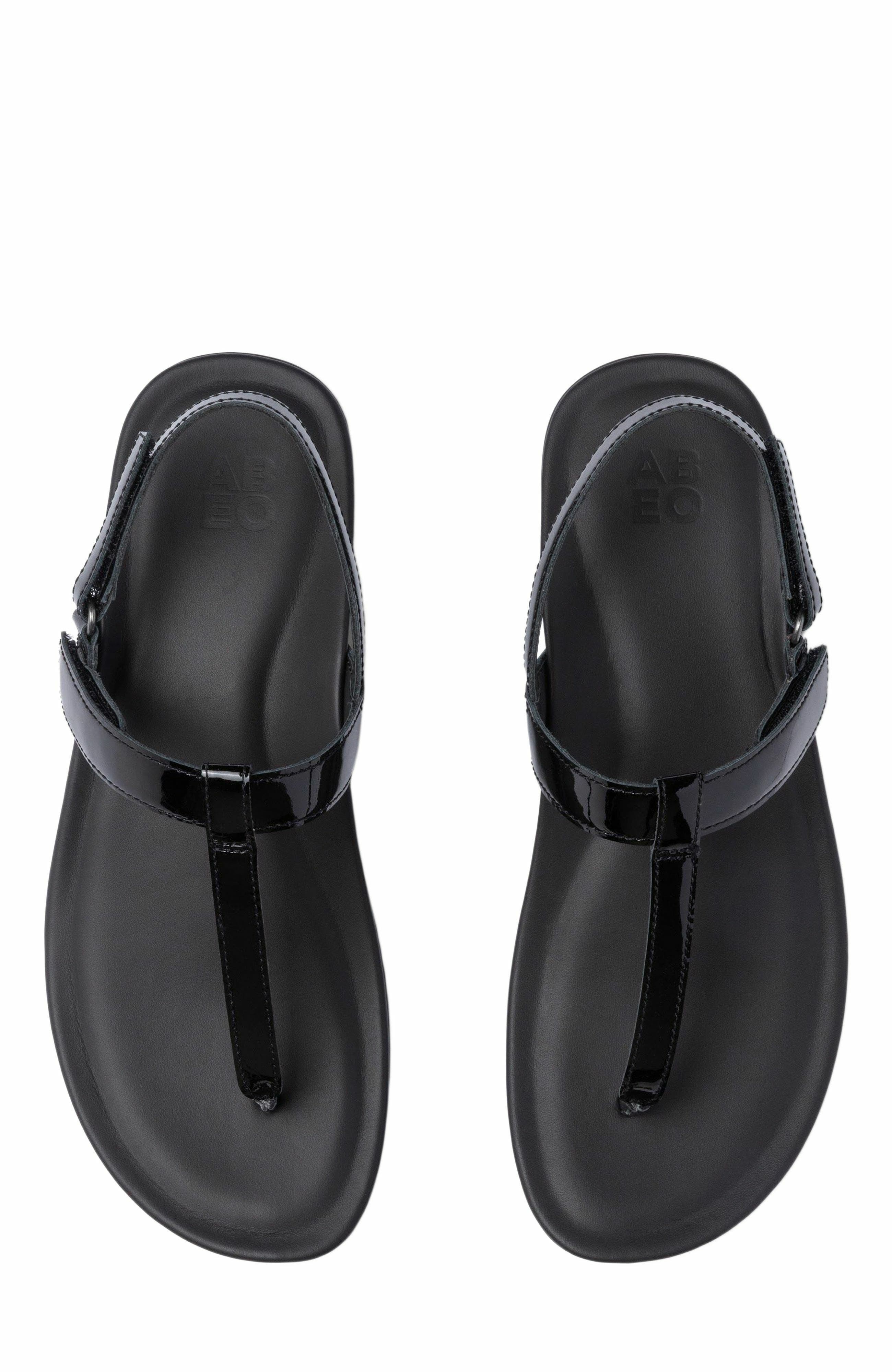 ABEO Oasis T Strap Sandal, Alternate, color, Black - Regular
