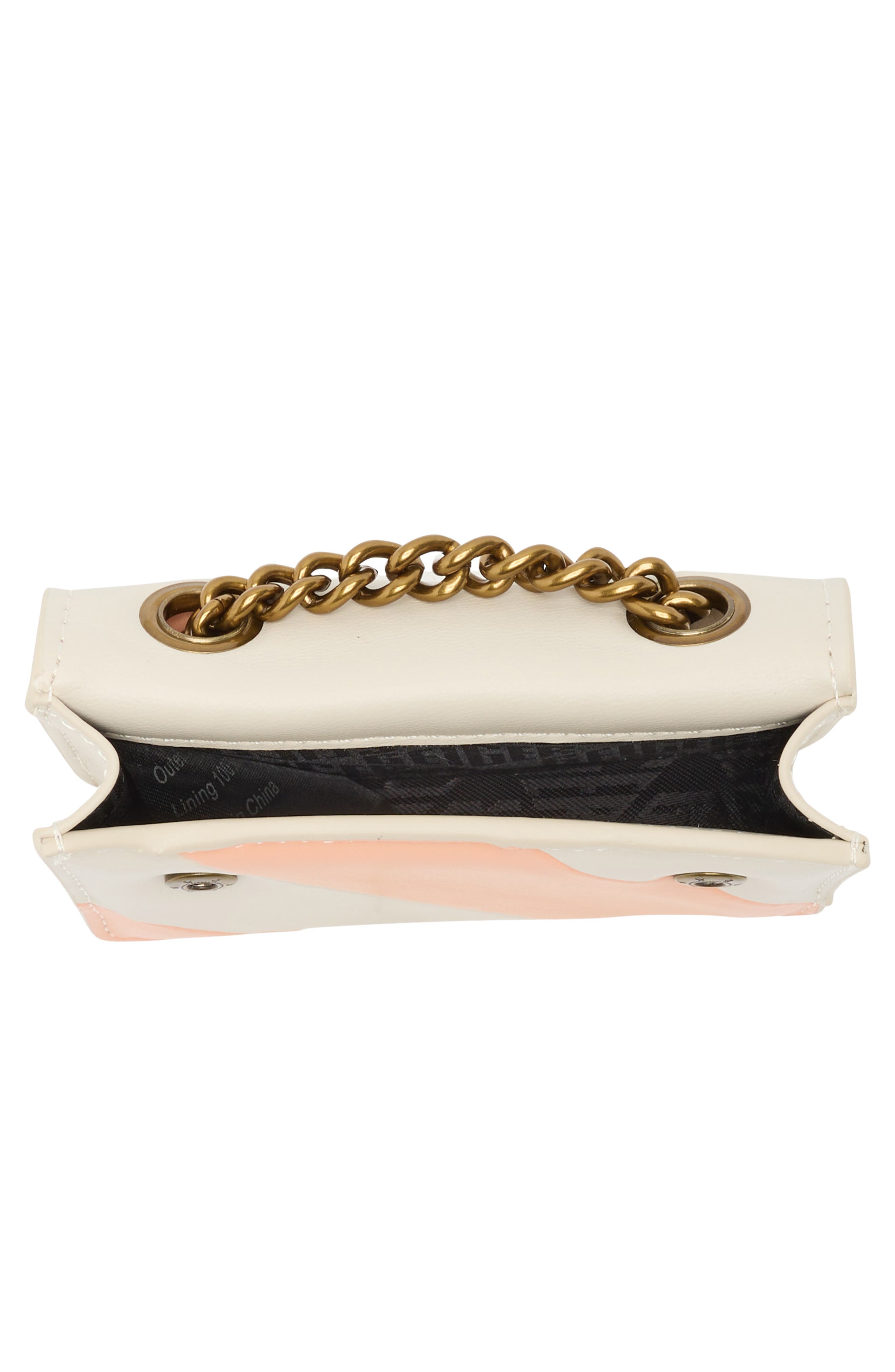 Kurt Geiger London Micro Kensington Faux Leather Crossbody Bag, Alternate, color, 