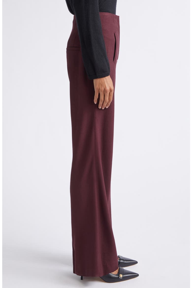 Jude Wide-Leg Pants, Alternate, color, RAISIN