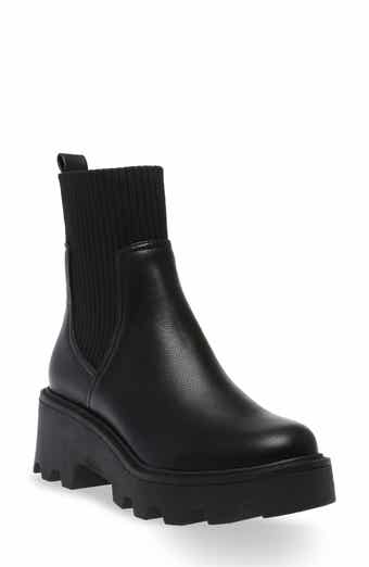 Mia Adea Platform Chelsea Boot in Black at Nordstrom Size 6.5