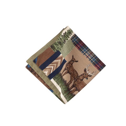 Rutherford Cotton Reversible Thanksgiving Cloth Napkin, Set of 6
