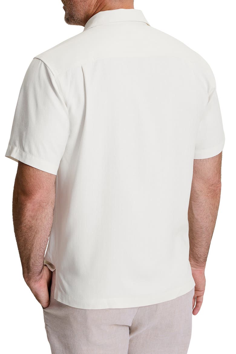 Kona Luxe Silk Button-Up Shirt, Alternate, color, CONTINENTAL
