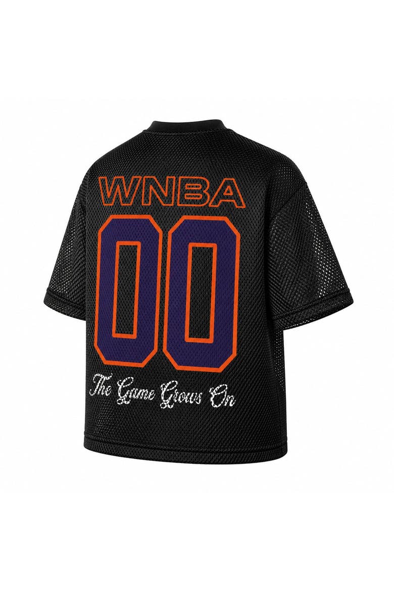 Unisex round21  Black Phoenix Mercury Oversized Sporty Mesh Top, Alternate, color, Black