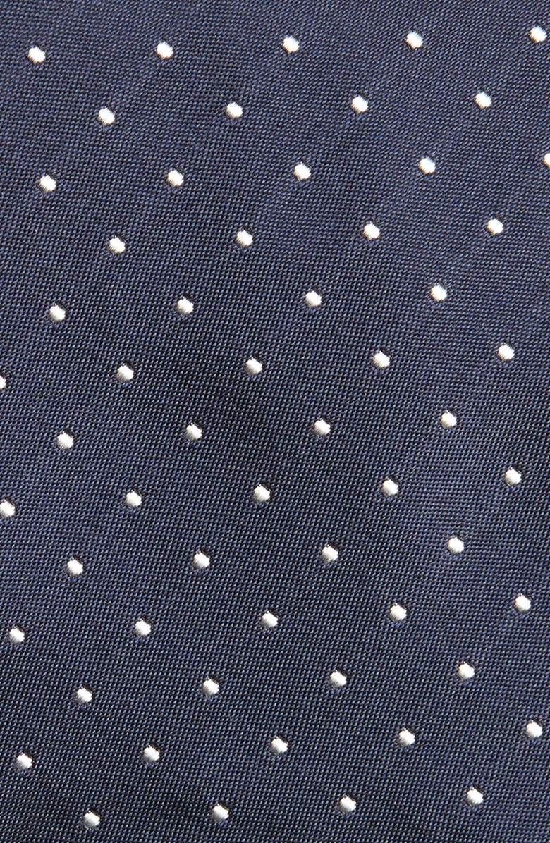 Ralph Lauren Purple Label Pin Dot Silk Peau de Soie Tie, Alternate, color, 