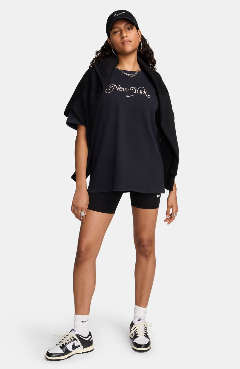 Nike Sportswear Essentials New York Cotton Graphic T-Shirt, Alternate, color,