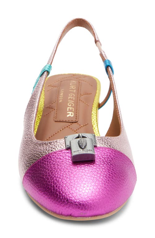 Kurt Geiger London Brixton Slingback Pump In Multi