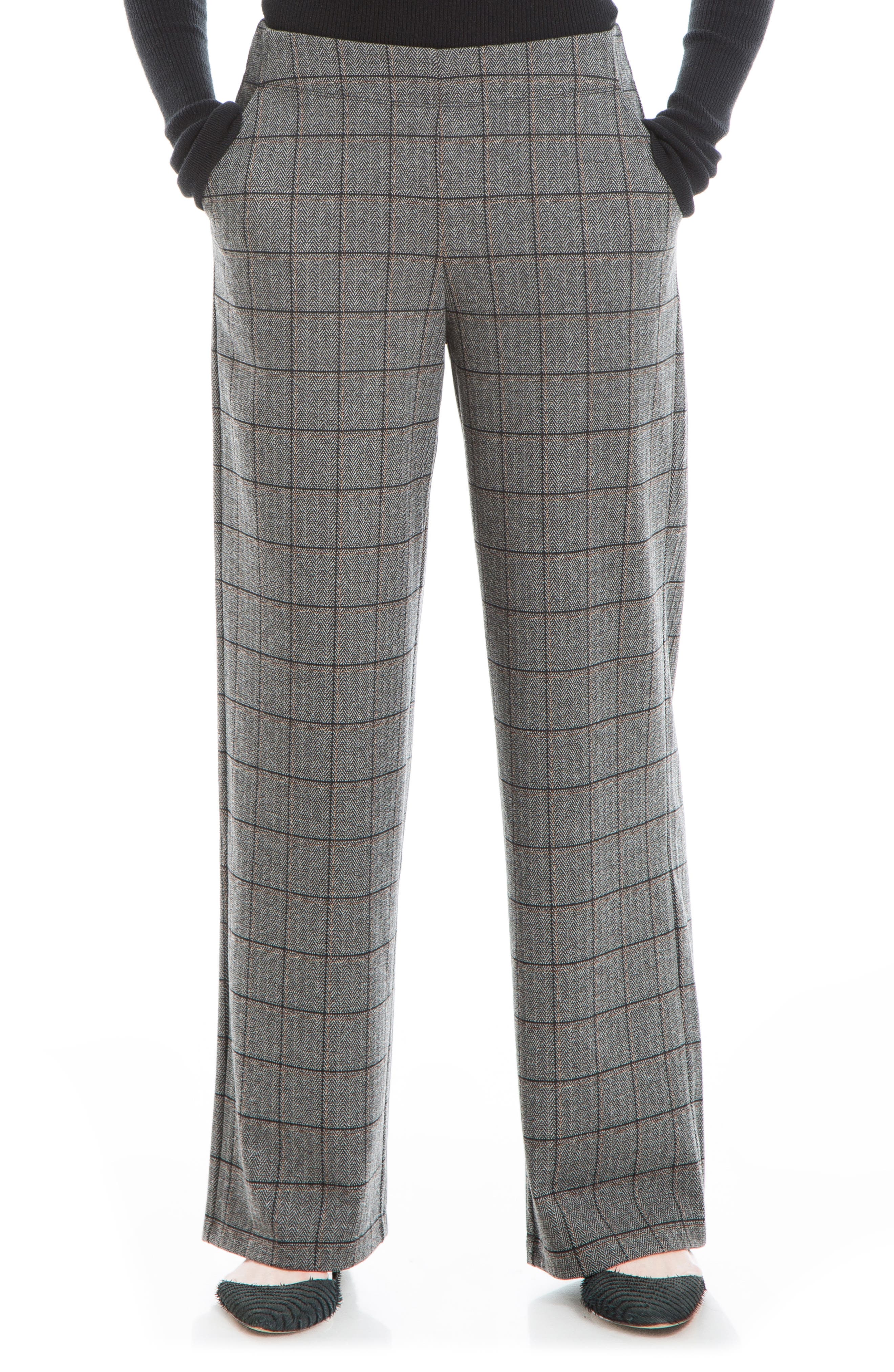 MAX STUDIO Double Knit Wide Leg Pants