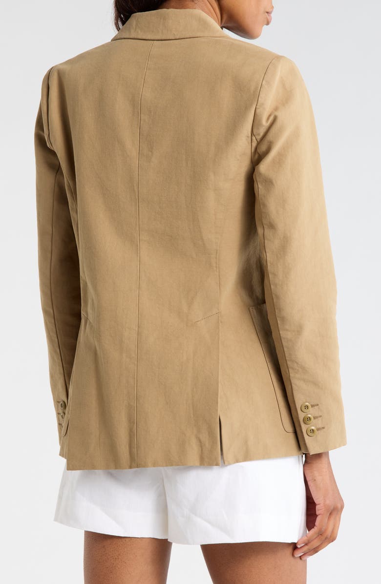 THE GREAT. The Savant Cotton Blazer, Alternate, color, Brush