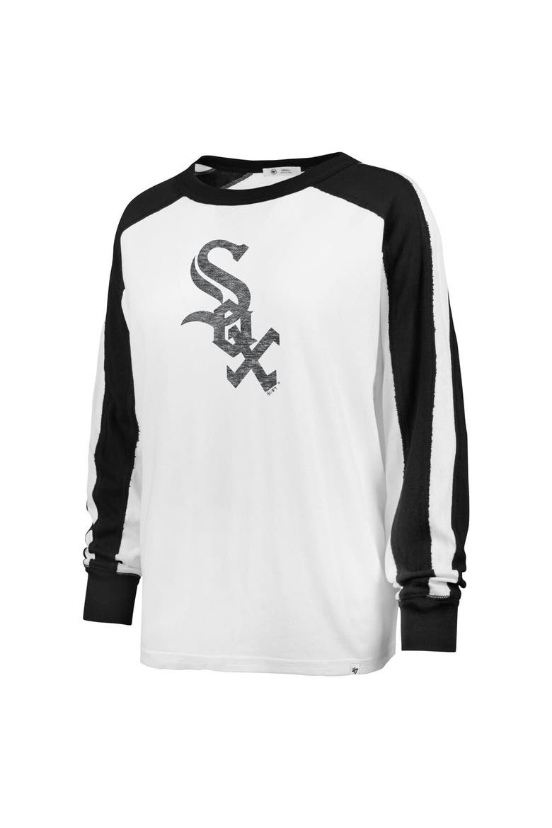Women's '47 White Chicago White Sox Premier Caribou Long Sleeve T-Shirt, Alternate, color, White