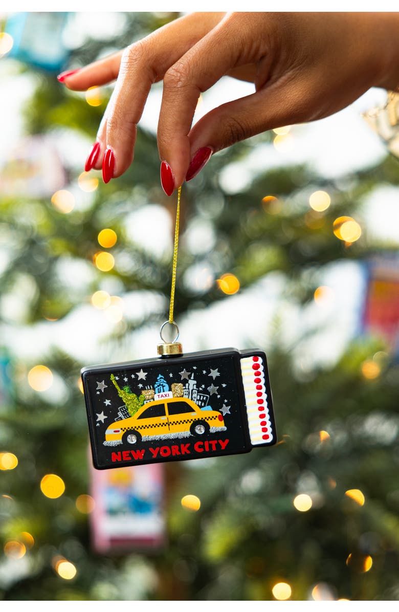 Furbish Matchbook Ornament - New York City, Alternate, color, Black