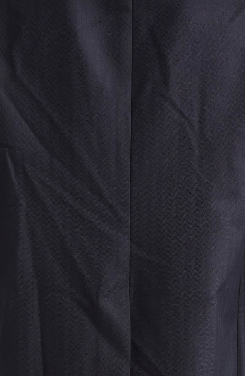 Dries Van Noten Barleys Double Breasted Wool Sport Coat, Alternate, color, Navy