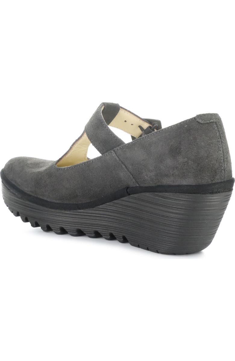Fly London Yald Wedge Mary Jane Pump, Alternate, color, 005 Diesel
