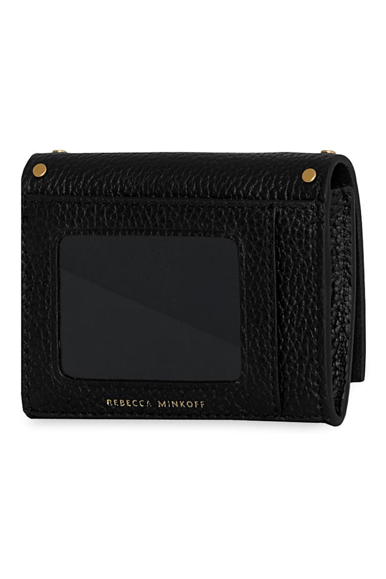 Darren Metro Leather Wallet, Alternate, color, BLACK