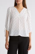Renee C Polka Dot Top