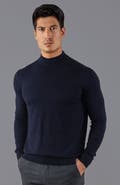 Paul James Cotton Mock Turtle Neck Sweater
