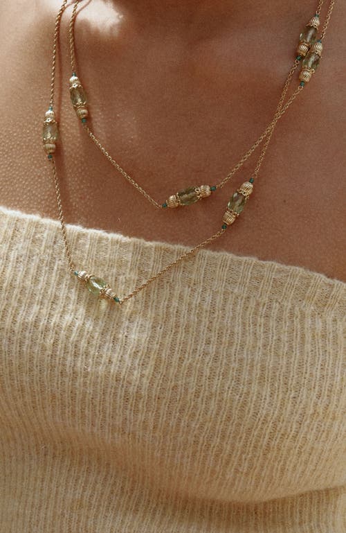 Rc Retro Chic Nut Fairy Necklace In Gold