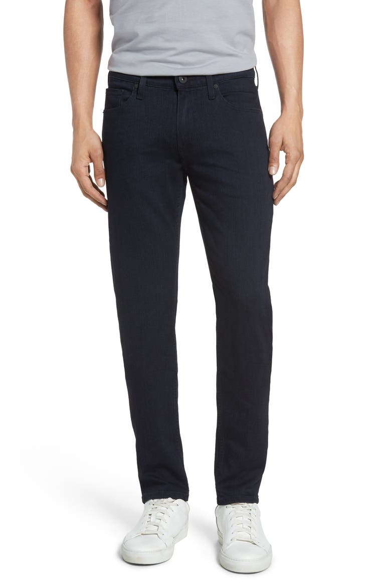 Transcend - Croft Skinny Fit Jeans, Main, color, INKWELL