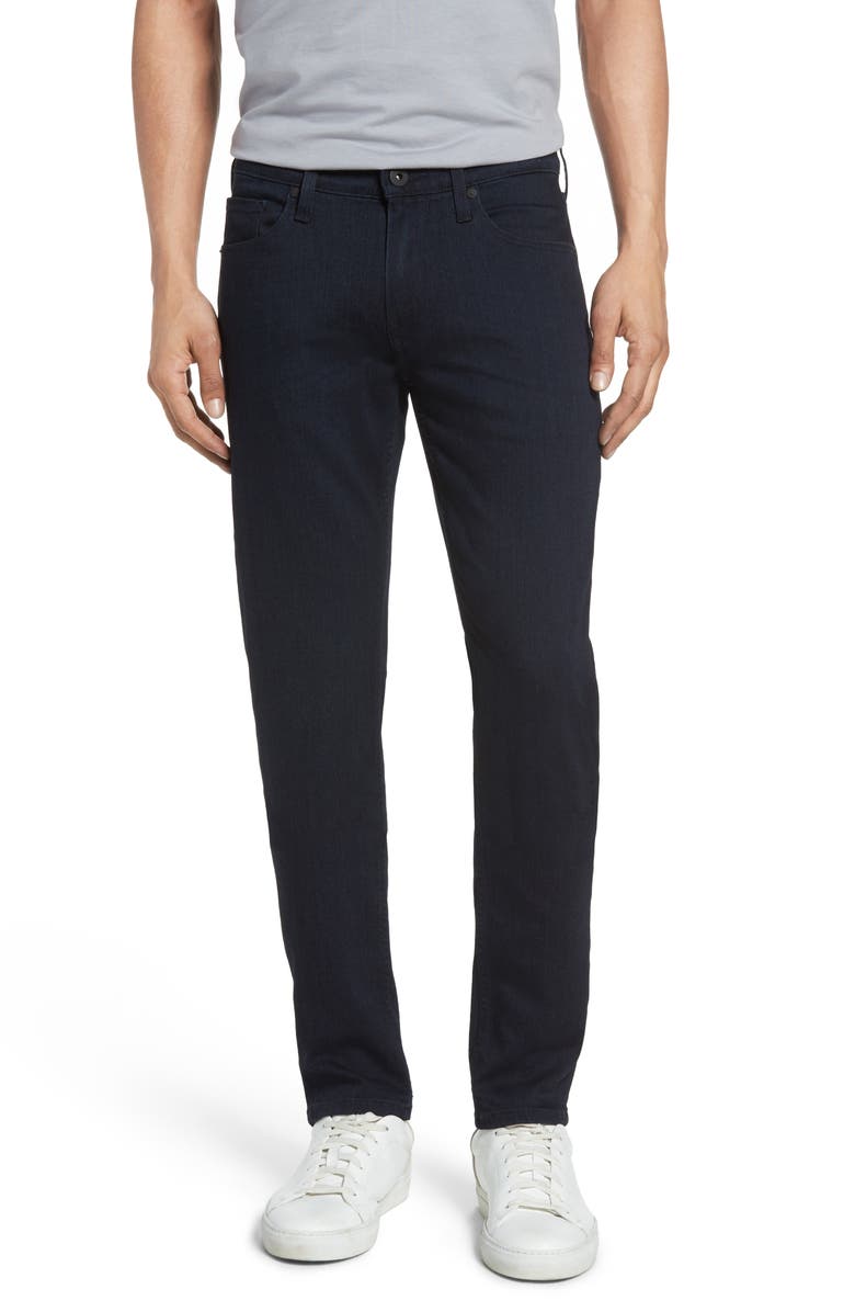 PAIGE Transcend - Croft Skinny Fit Jeans, Main, color, Inkwell