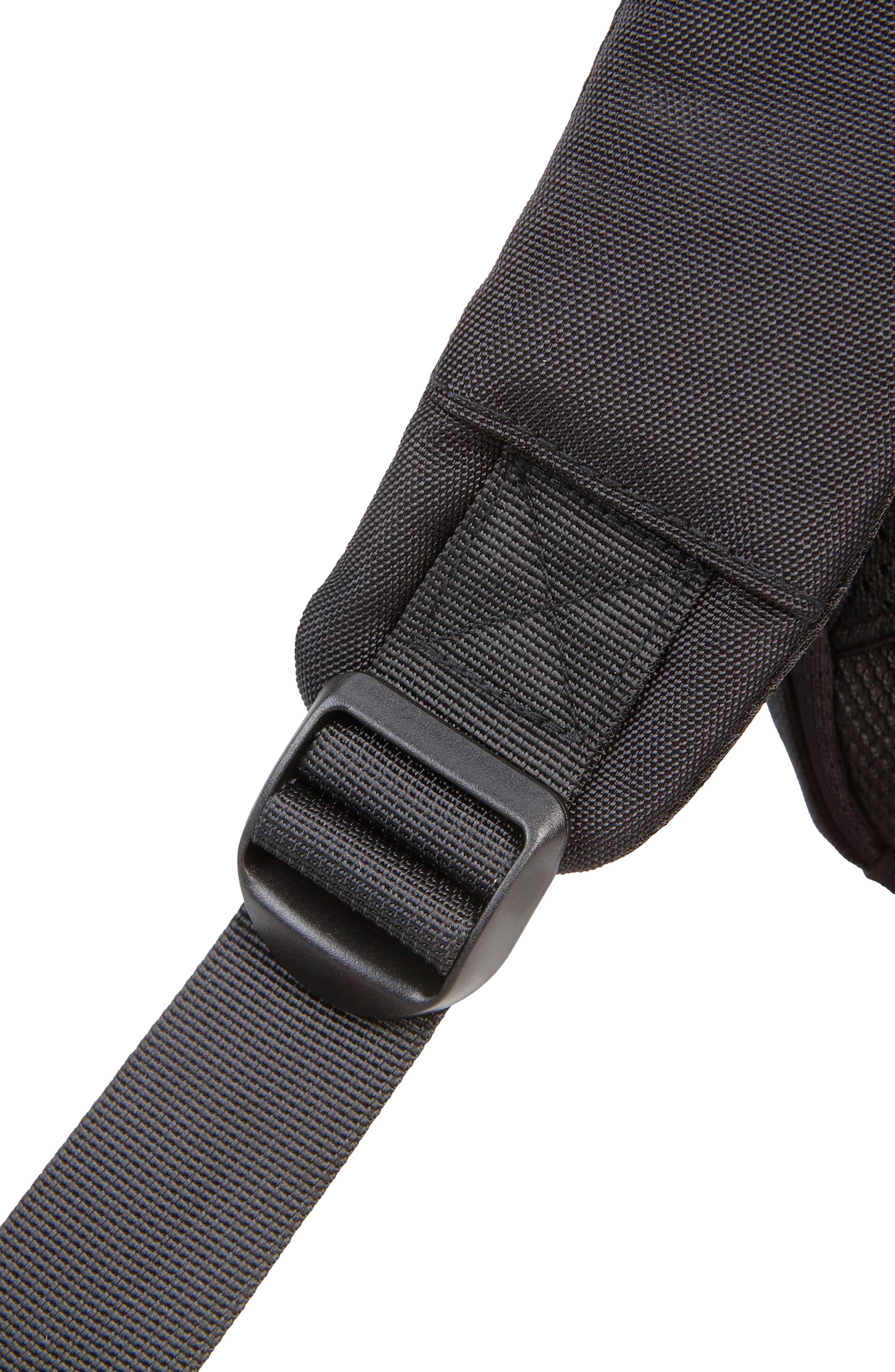 The Venturer Twill Backpack, Alternate, color, BLACK