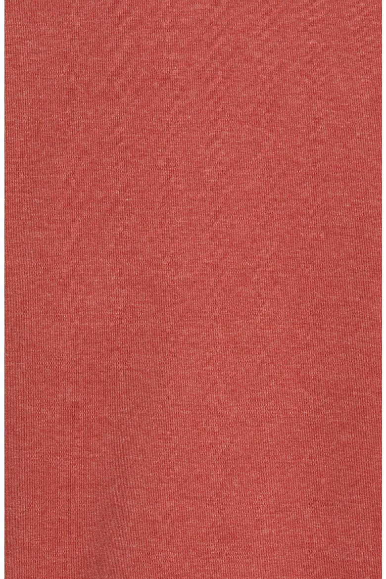 Puremeso Raglan Henley, Alternate, color, RUST