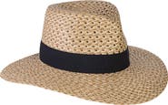 Eric Javits Cannes II Wide Brim Woven Fedora
