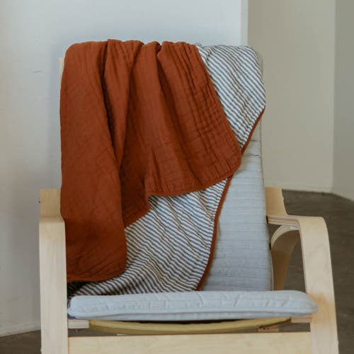 Parker Baby Co. Muslin Quilt In Clay