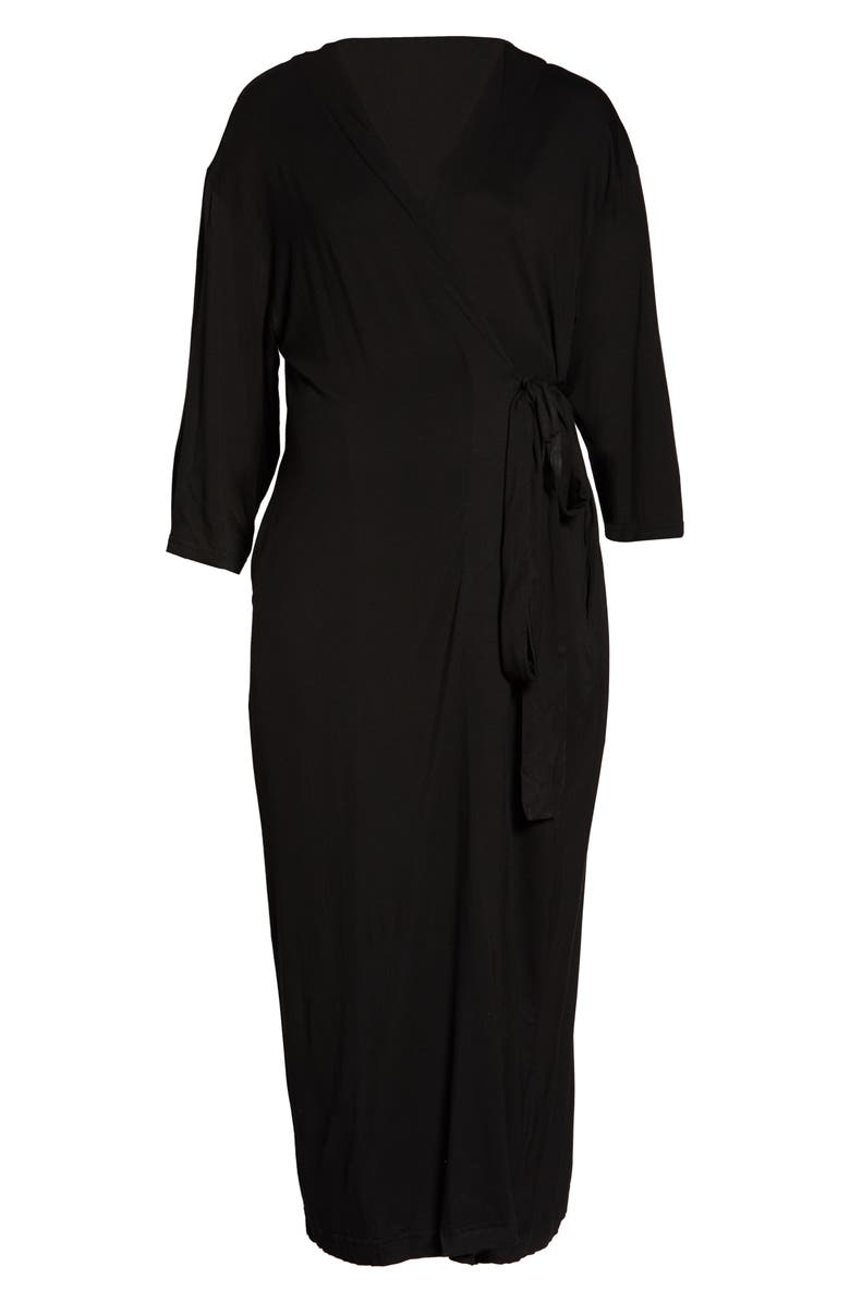 Nesting Olive Maternity/Nursing Robe, Alternate, color,