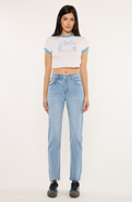 KanCan Breanne Essentials High Rise Straight Jeans