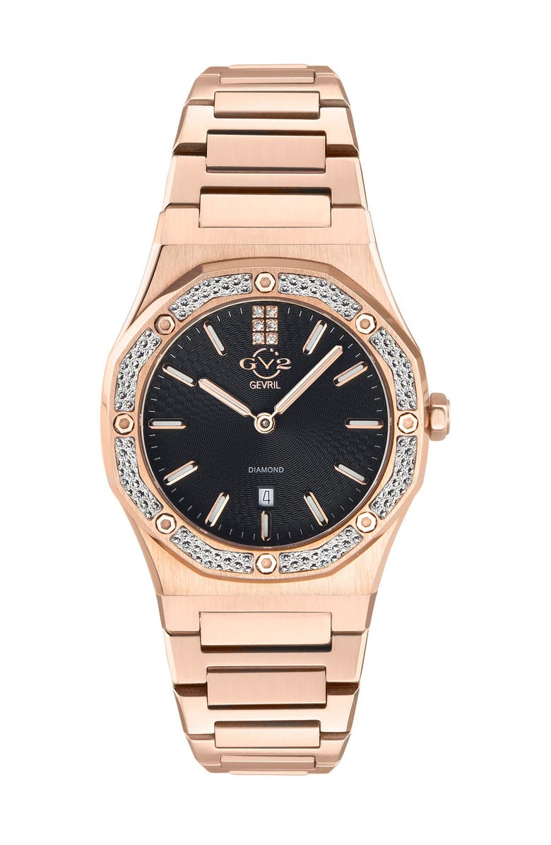 GV2 Women's GV2 Palmanova Black Dial Watch, 33mm, Main, color,