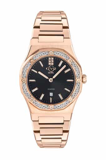 Women's GV2 Palmanova Black Dial Watch, 33mm
