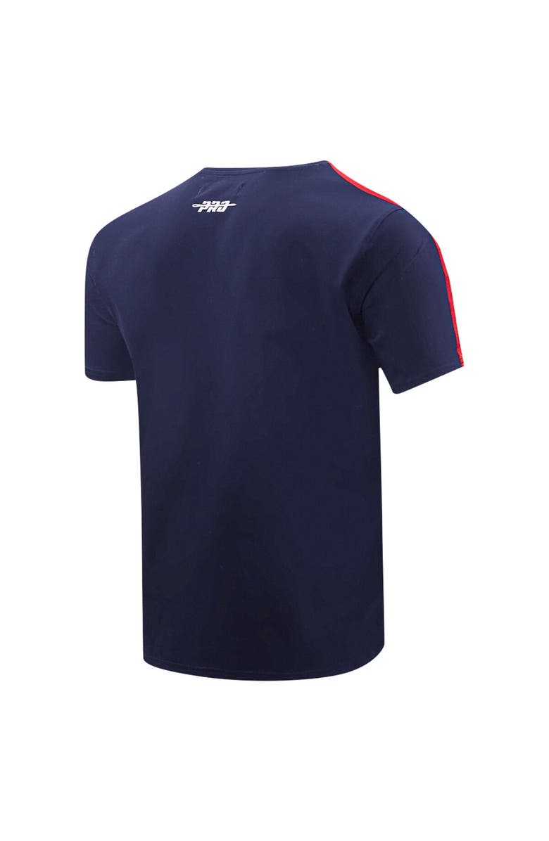 PRO STANDARD Men's Pro Standard Navy Houston Texans Striped T-Shirt, Alternate, color, 