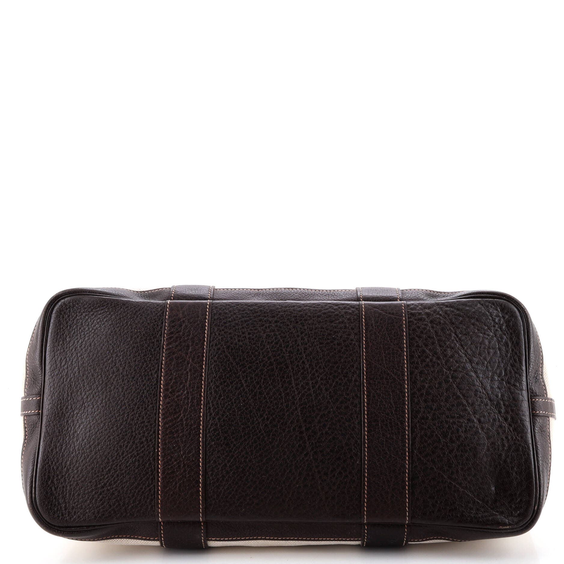 Pre-Owned Hermes Garden Party Tote Toile and Leather 36, Alternate, color, Cocaon