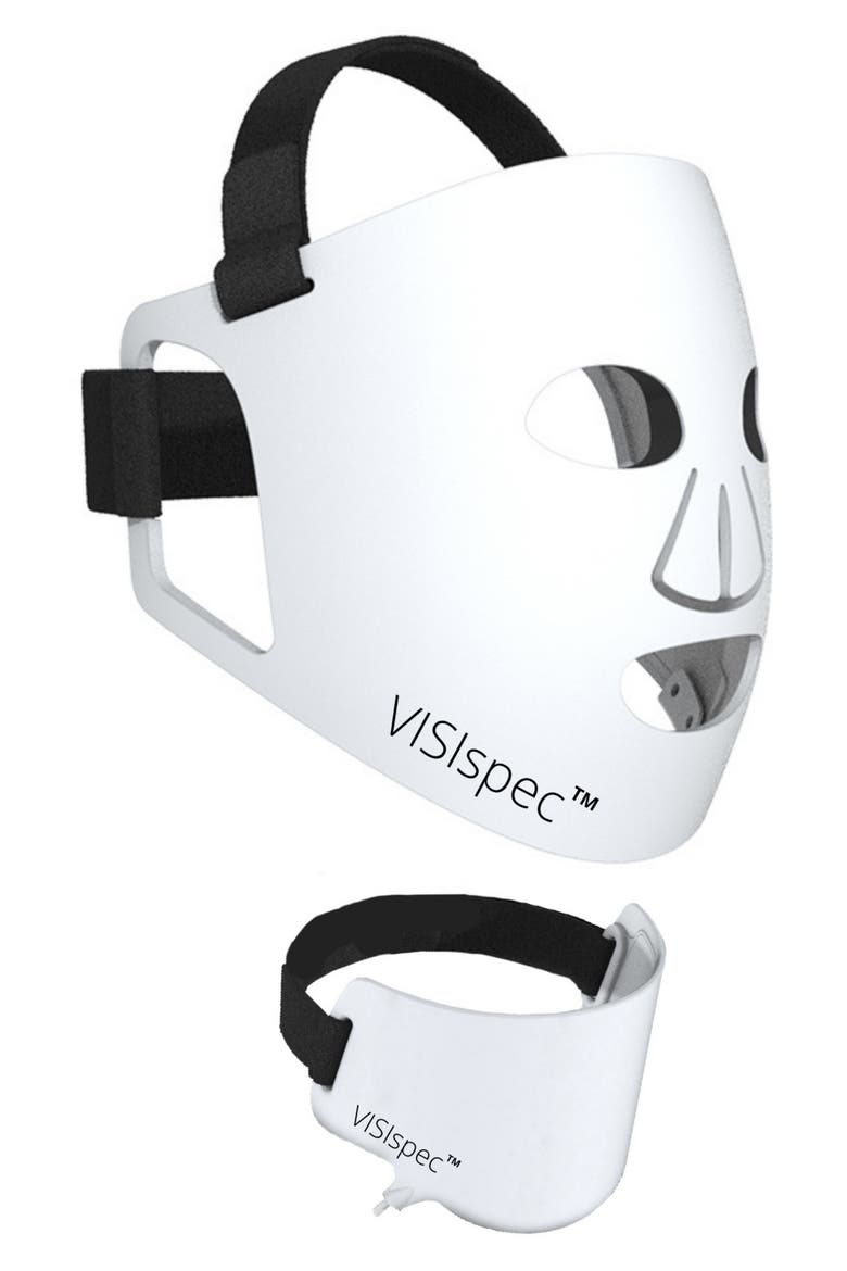 VISIspec LED Face & Neck Masks, Main, color, NO COLOR