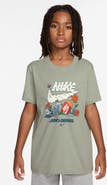 Nike Kids' Boxy Rest & Recover Cotton Graphic T-Shirt