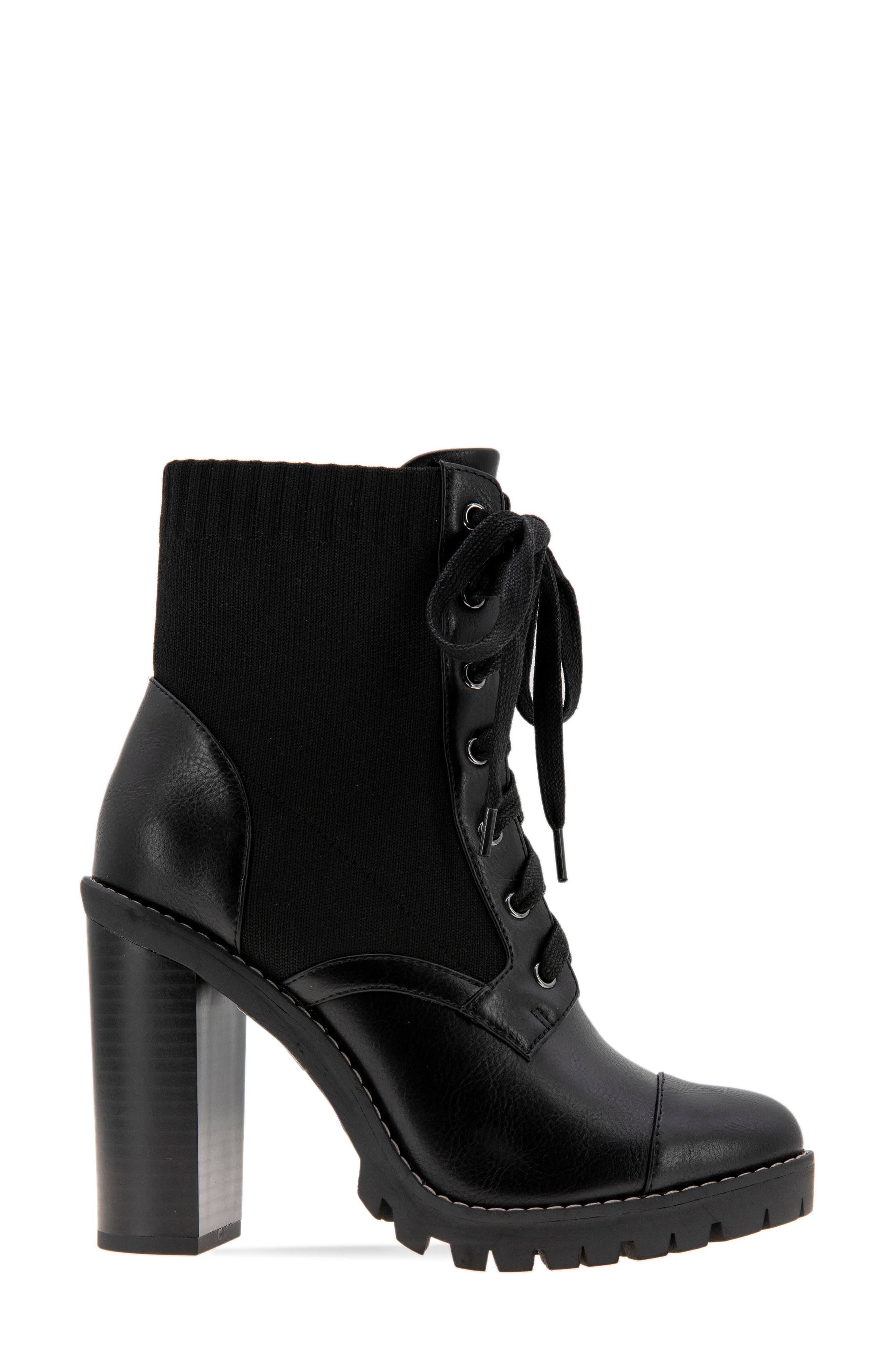 BCBGeneration Pilas Lace-Up Bootie, Alternate, color, 