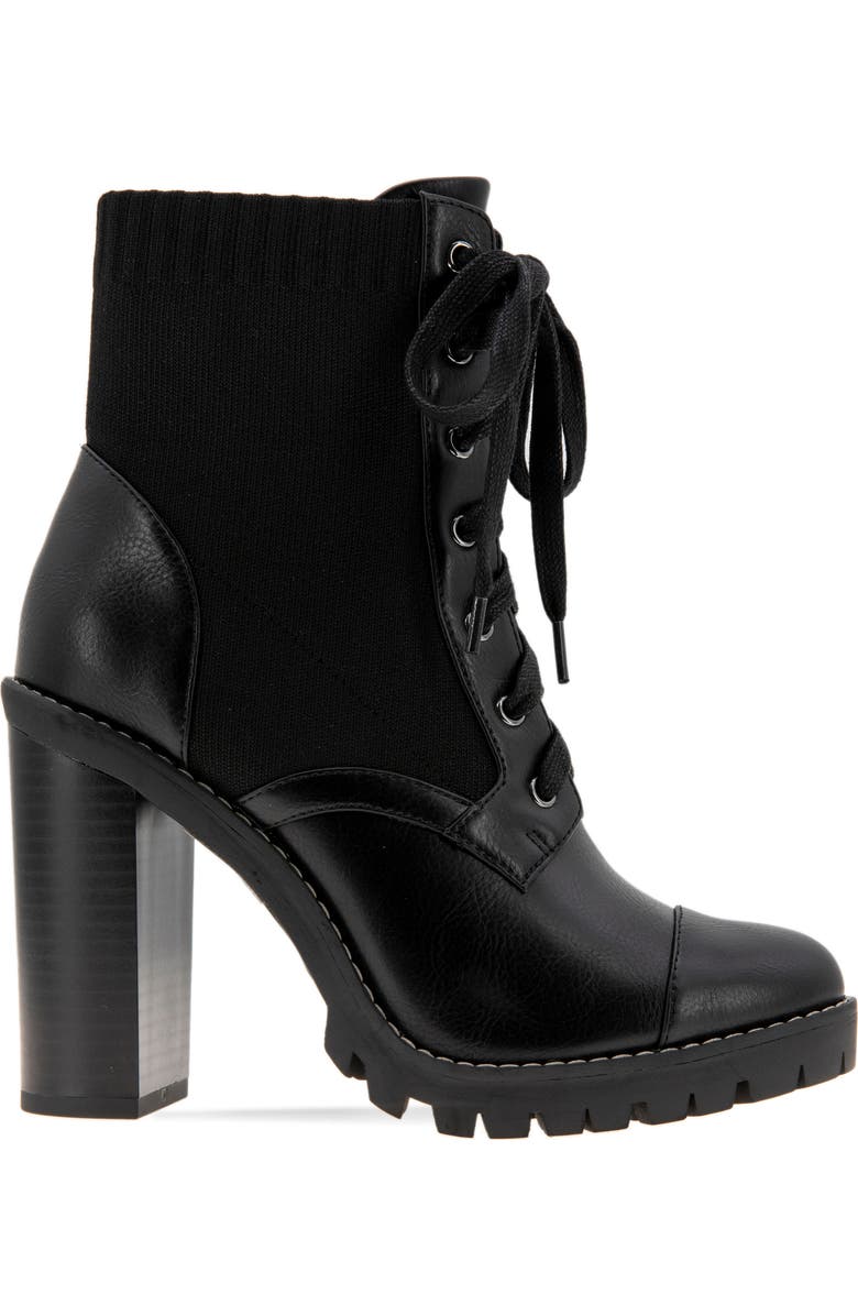 BCBGeneration Pilas Lace-Up Bootie, Alternate, color,