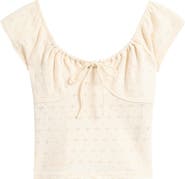 Billabong Mia Eyelet Crop Top
