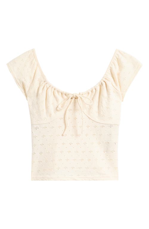 Billabong Mia Eyelet Crop Top