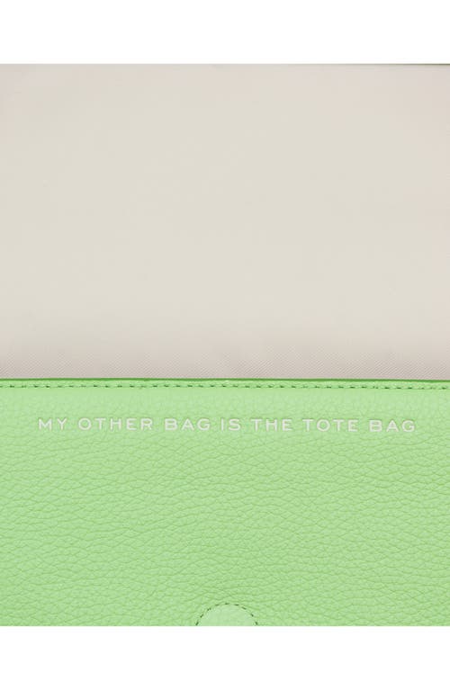 Marc Jacobs The Mini Leather Crossbody Bag In Green