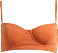 Ulla Johnson Zahara Bra Cup Bikini Top