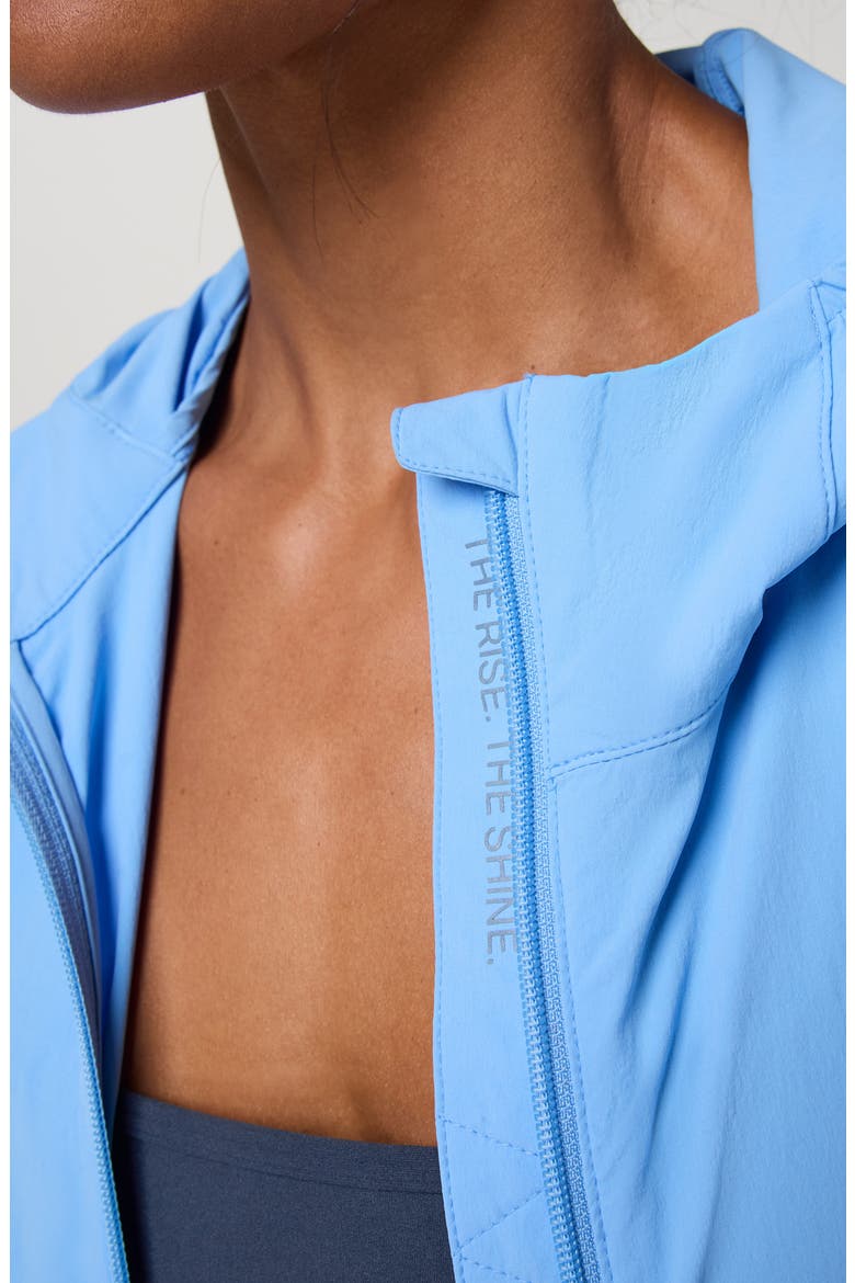 Renew Water Repellent Hooded Jacket, Alternate, color, OASIS BLUE
